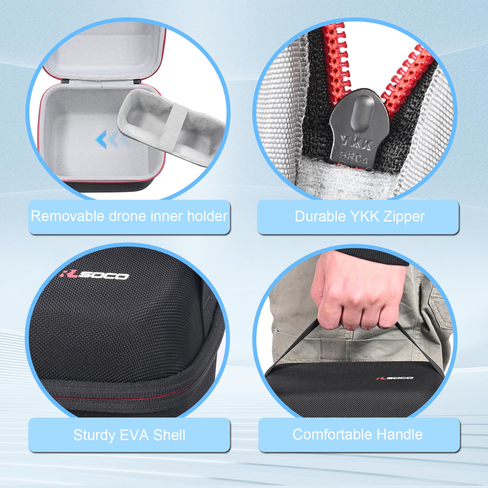 DJI Neo 2 Fly More Combo用ポータブル - Drone Battery Bag のレビューと価格